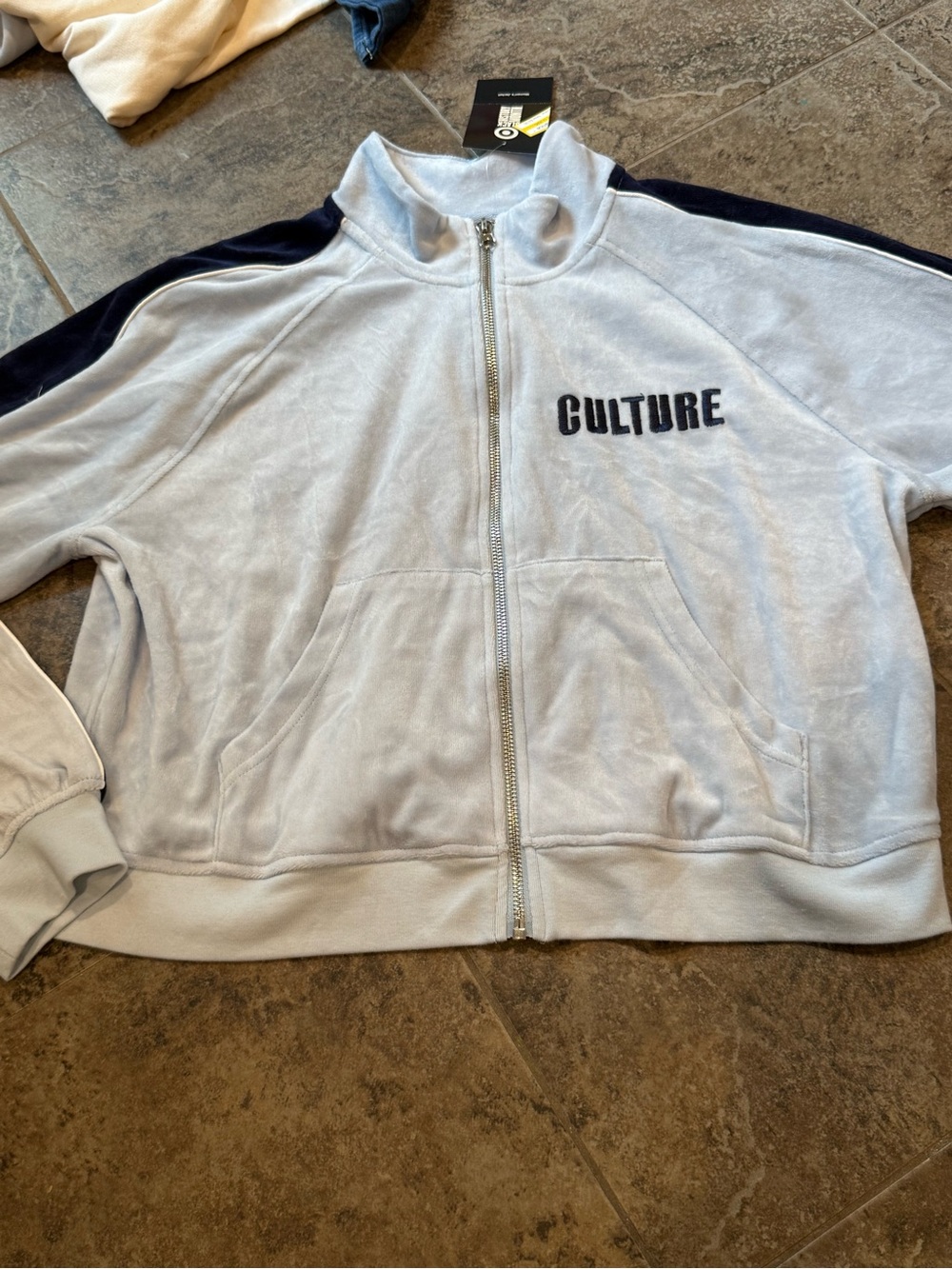 Black History Month Light Blue terry cloth Hoodie
